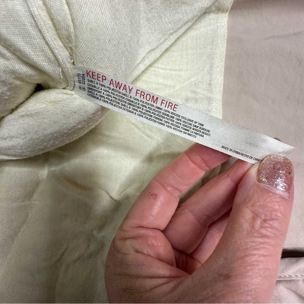 FINAL Last DAY Anthropologie Daily Practice Cream Long Sleeve Sherpa Jacket s - Picture 14 of 14